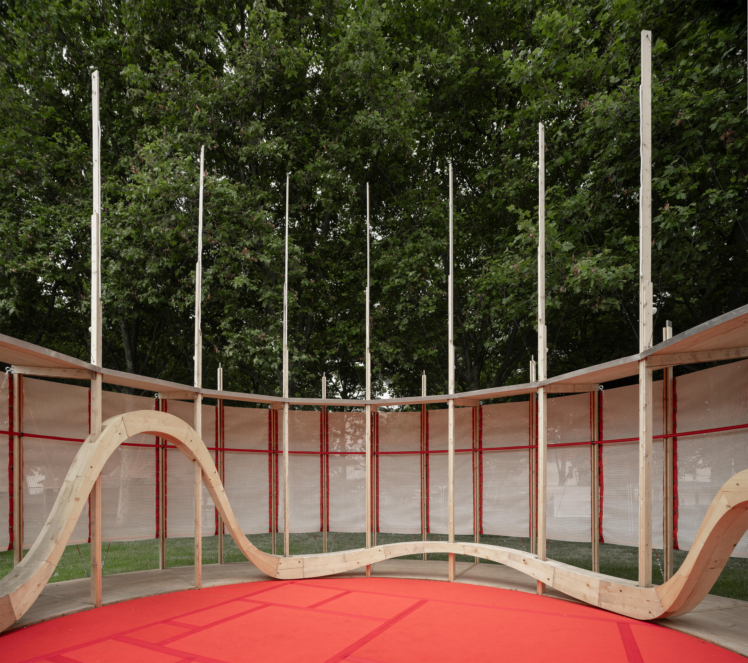 Pavillon LA ROUTINE - Archi-Folies 2024 Pavillon LA ROUTINE - Archi-Folies 2024