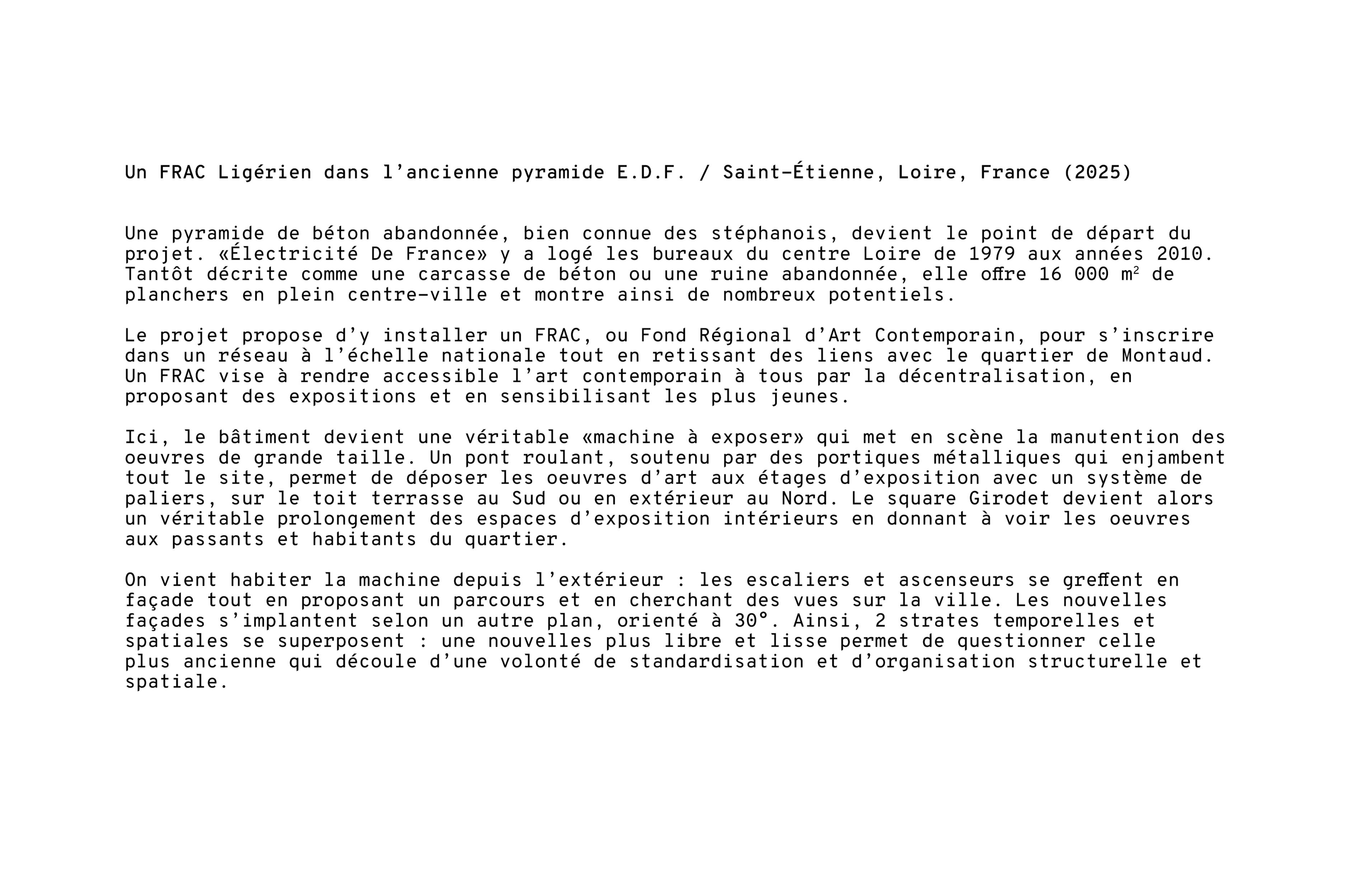 FRAC Ligérien - Texte
