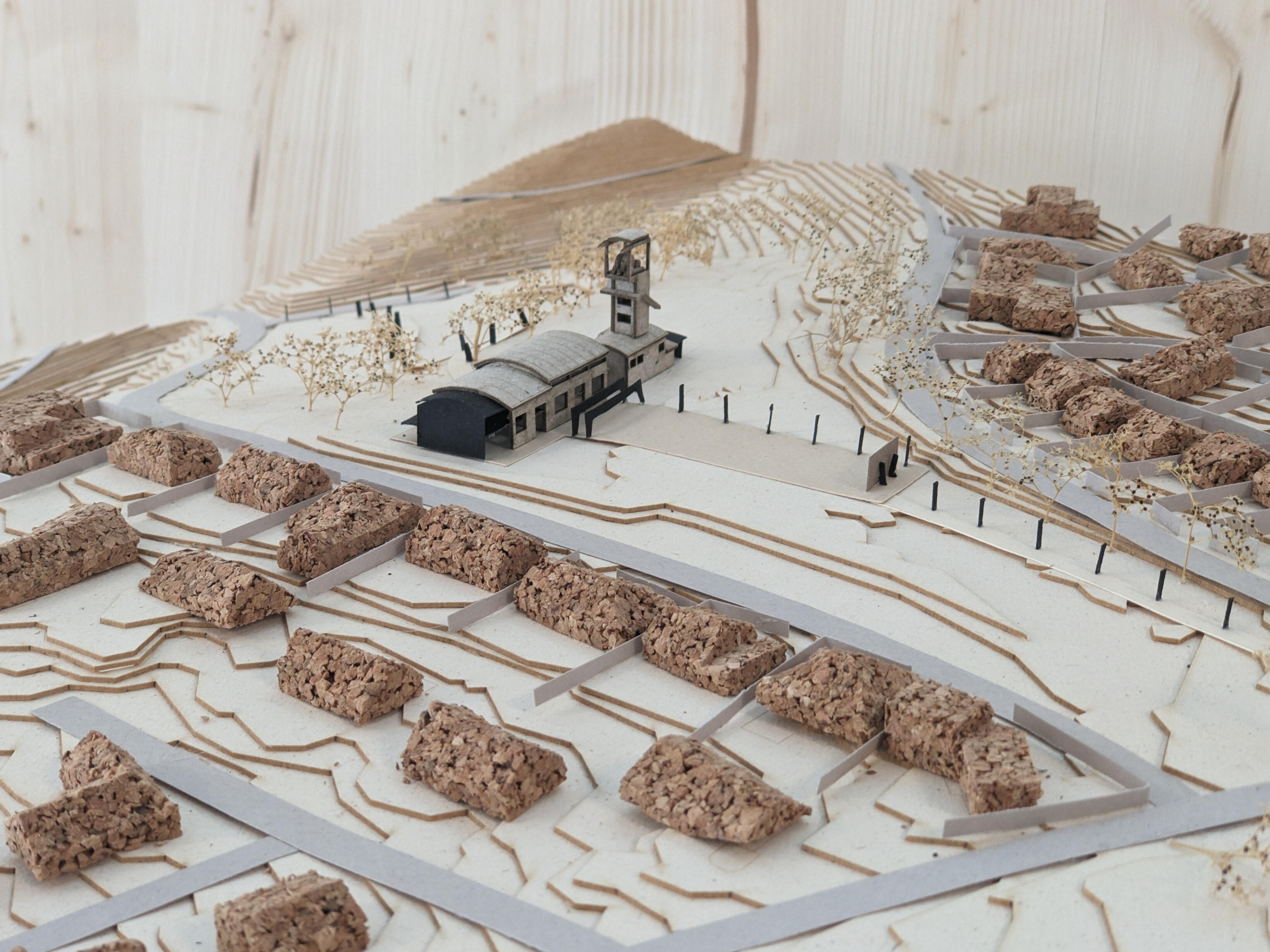 Le Puits des Combes - Maquette 1000